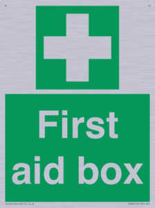 first aid box